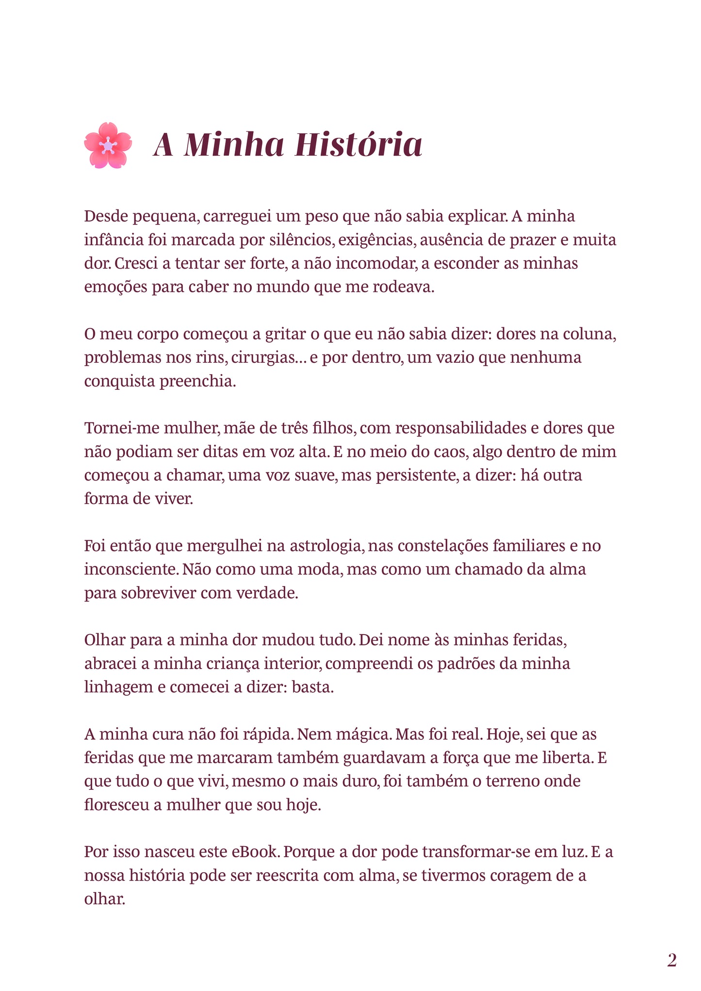 E-Book: "Feridas que te marcam, Curas que te libertam"