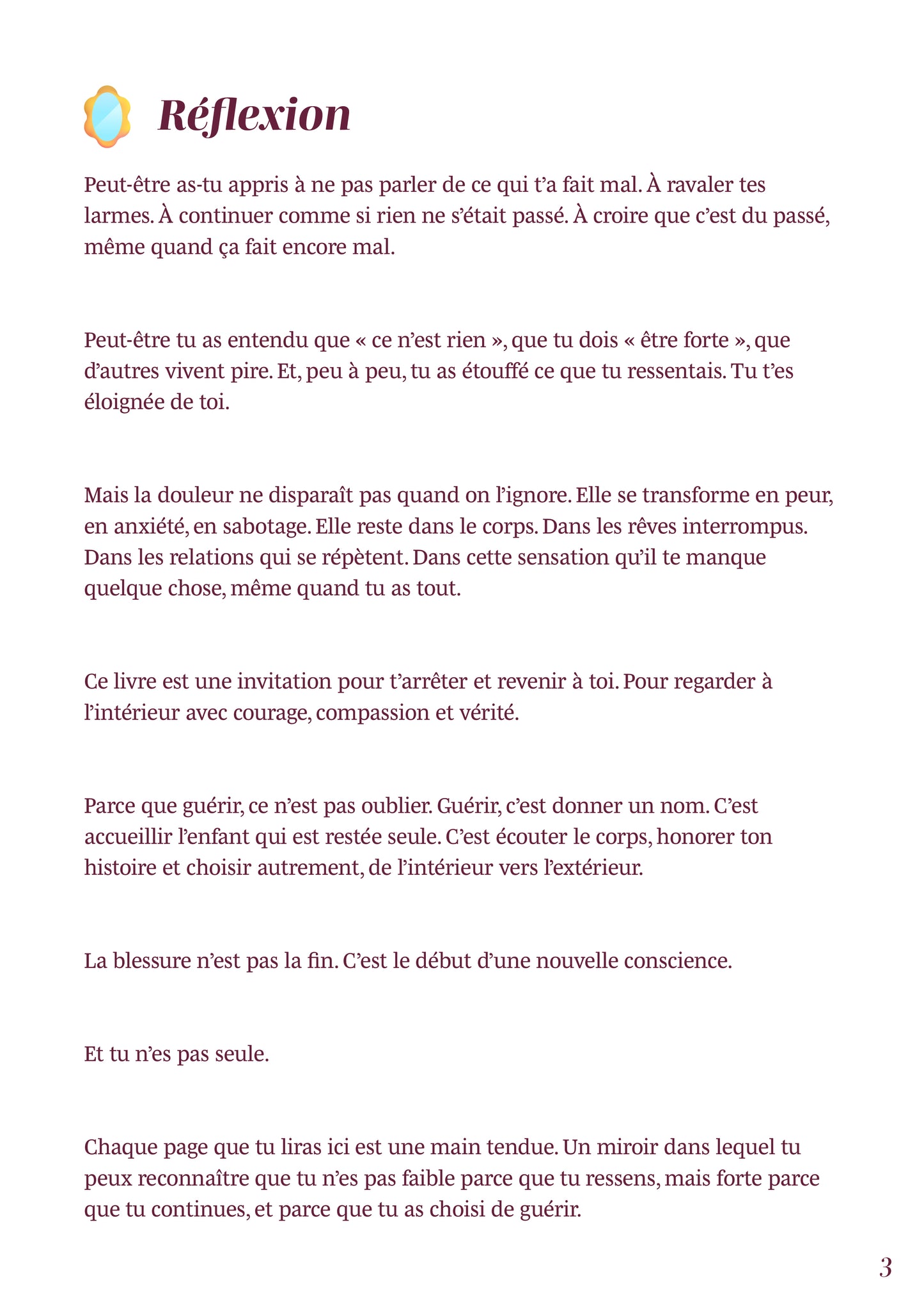 E-Book: "Blessures qui te guérissent, Guérisons qui te libèrent"