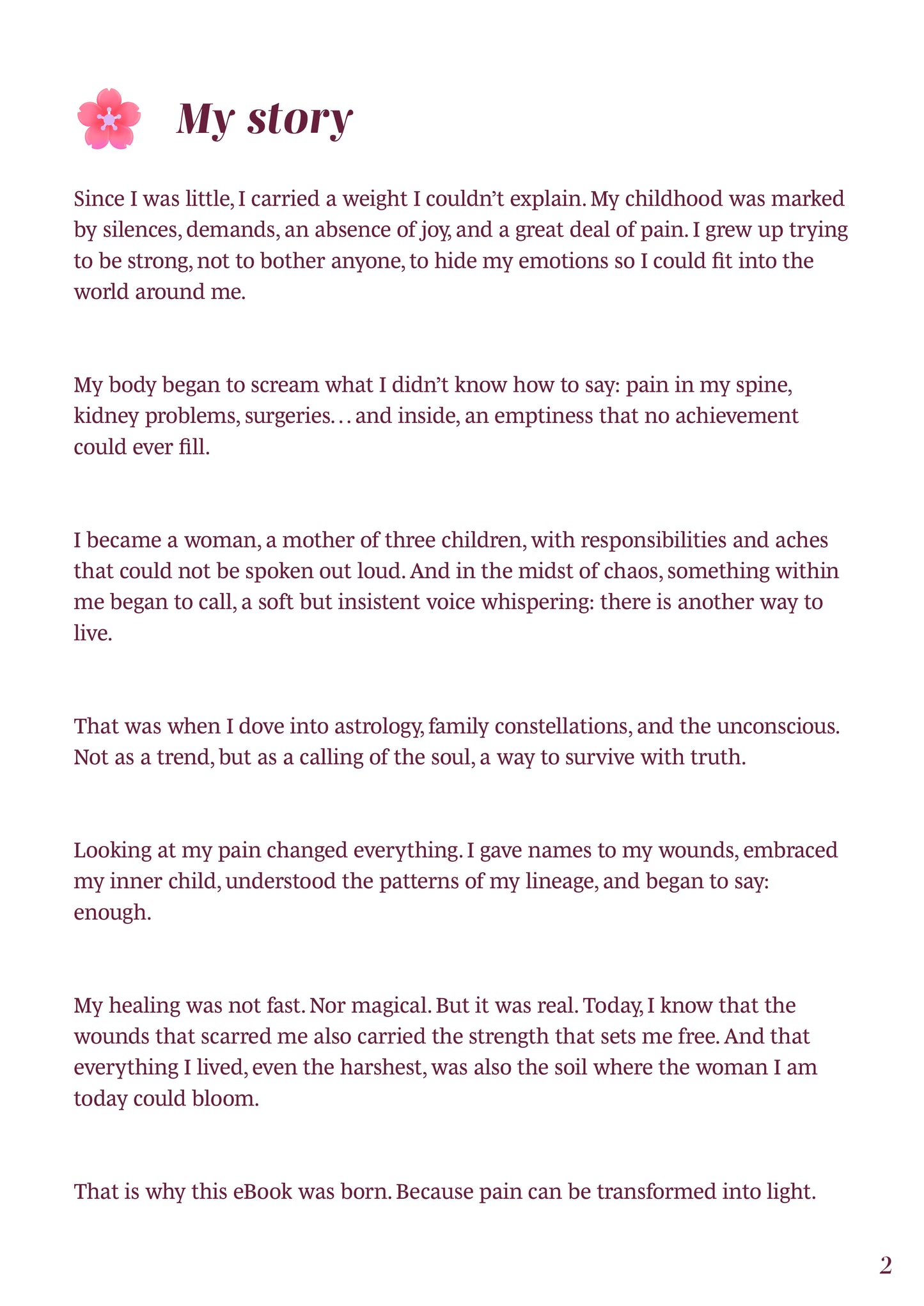 E-Book: "Wounds that mark you, Healings that set you free."